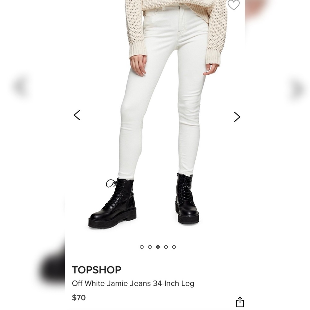 TOP SHOP JAMIE JEANS